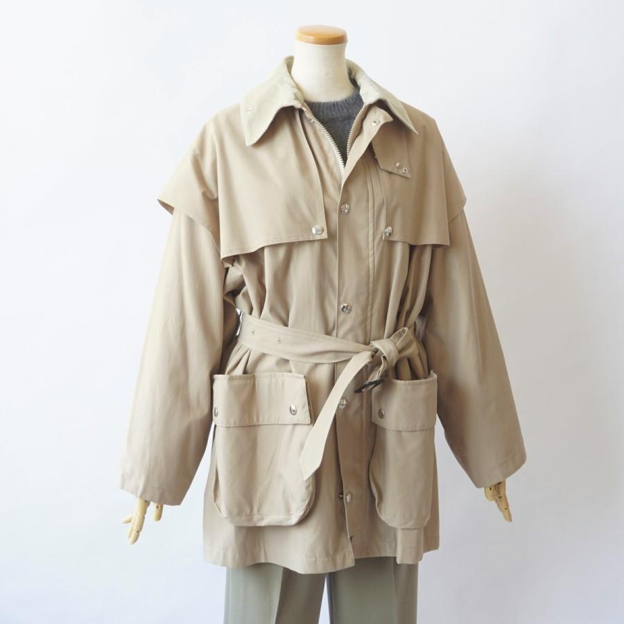 sale セール　40％off  JANE SMITH｜ジェーンスミス Cotton Polyester Logger Half Coat/21WCO-#823L |  | 02