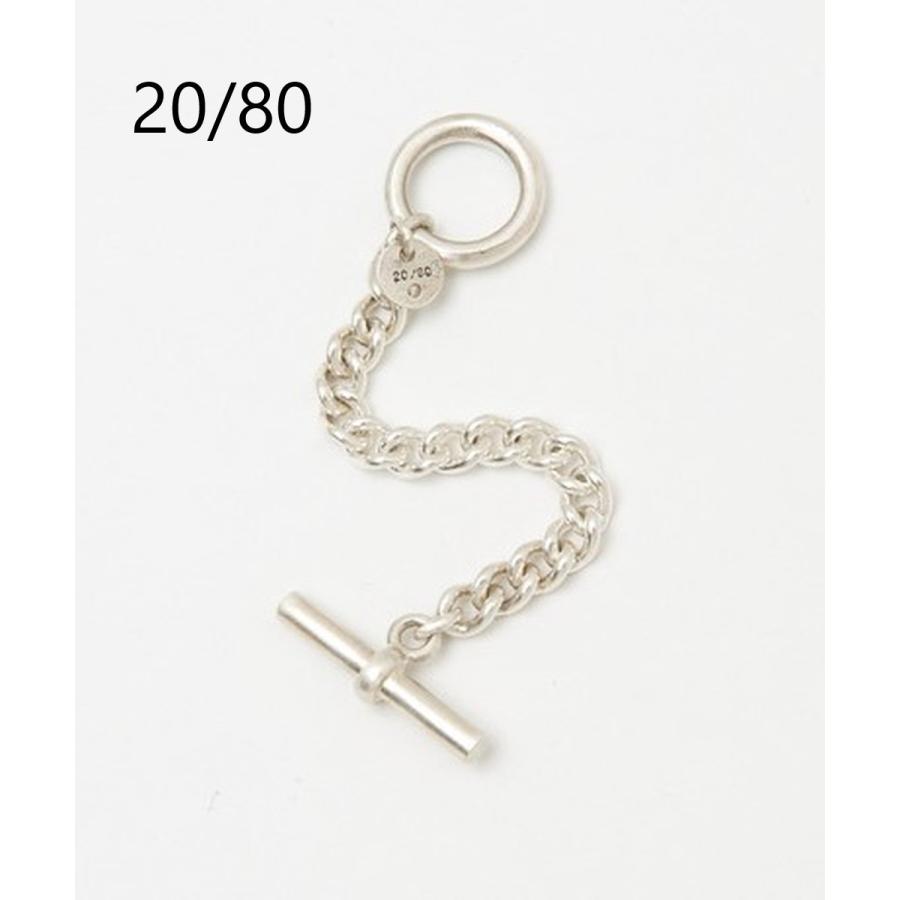 20/80｜トゥエンティーエイティー TWENTY EIGHTY Sterling Silver BAR end Chain Ring 4mm Width/AR028 |  | 01