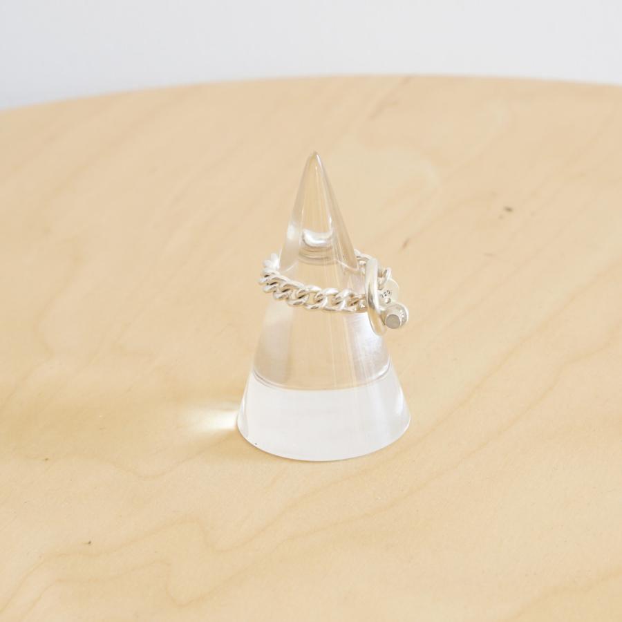 20/80｜トゥエンティーエイティー TWENTY EIGHTY Sterling Silver BAR end Chain Ring 4mm Width/AR028 |  | 04