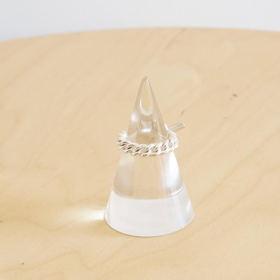 20/80｜トゥエンティーエイティー TWENTY EIGHTY Sterling Silver BAR end Chain Ring 4mm Width/AR028 |  | 05