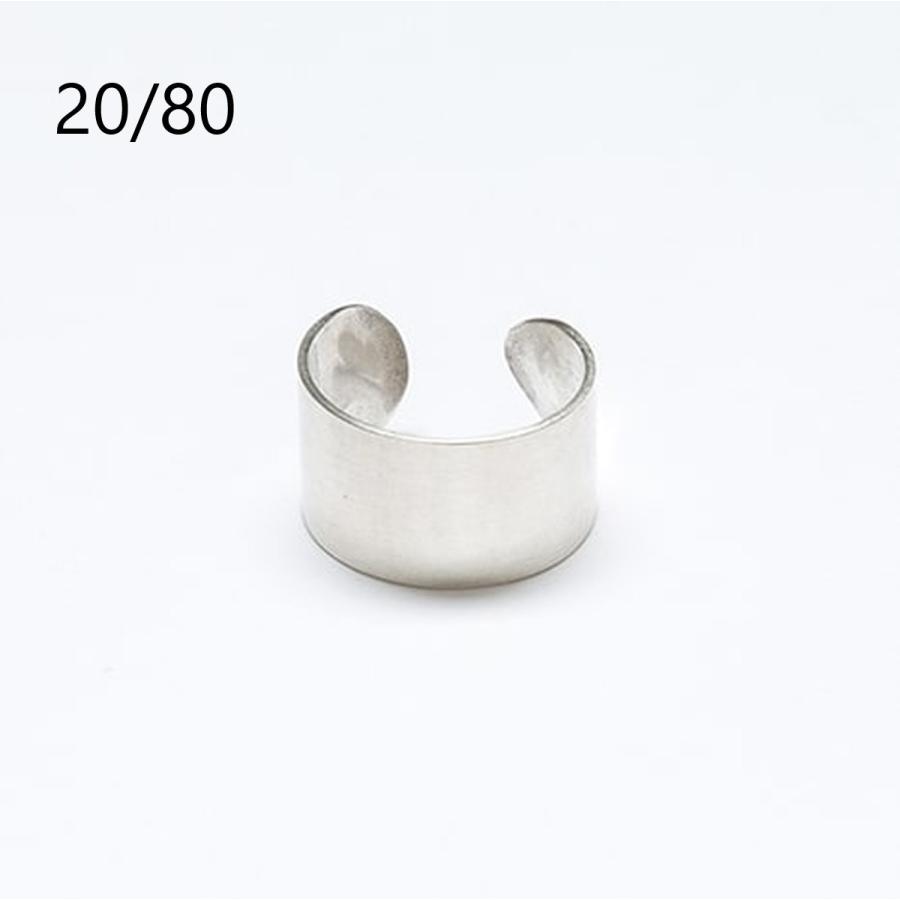 20/80｜トゥエンティーエイティー TWENTY EIGHTY  Sterling Silver ID Ring 13mm Width/AR005 | 