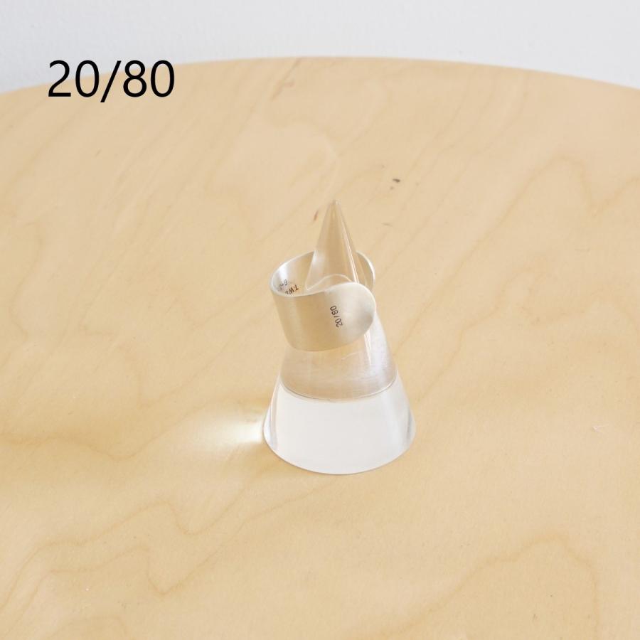 20/80｜トゥエンティーエイティー TWENTY EIGHTY  Sterling Silver ID Ring 13mm Width/AR005 |  | 05