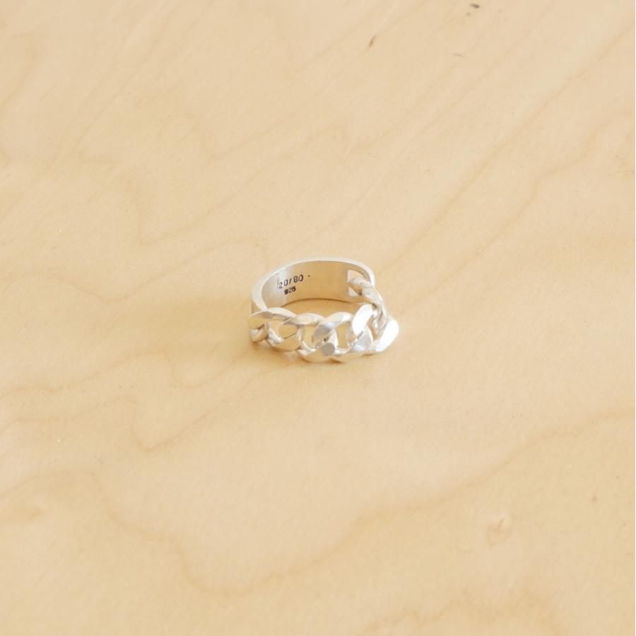 20/80｜トゥエンティーエイティー TWENTY EIGHTY  Sterling Silver ID Chain Ring 8mm Width/AR030 |  | 06