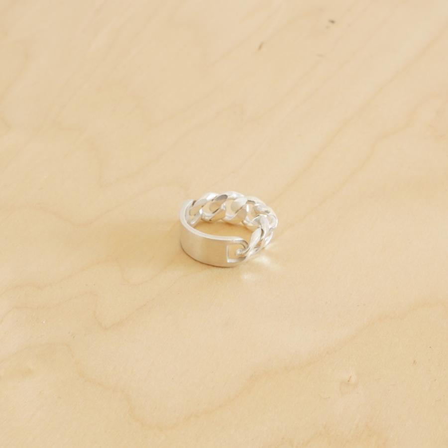 20/80｜トゥエンティーエイティー TWENTY EIGHTY  Sterling Silver ID Chain Ring 8mm Width/AR030 |  | 07