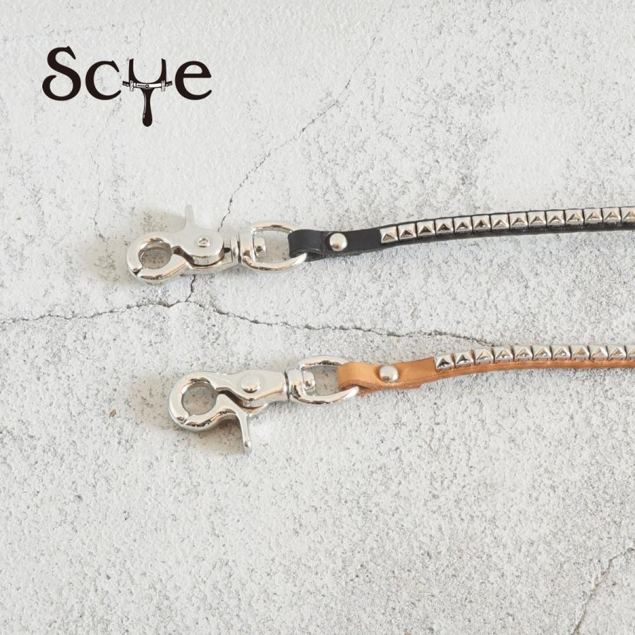 SCYE ｜サイ Cow Shoulder British Studs Wallet Chain /3321-33316 | Scye | 01