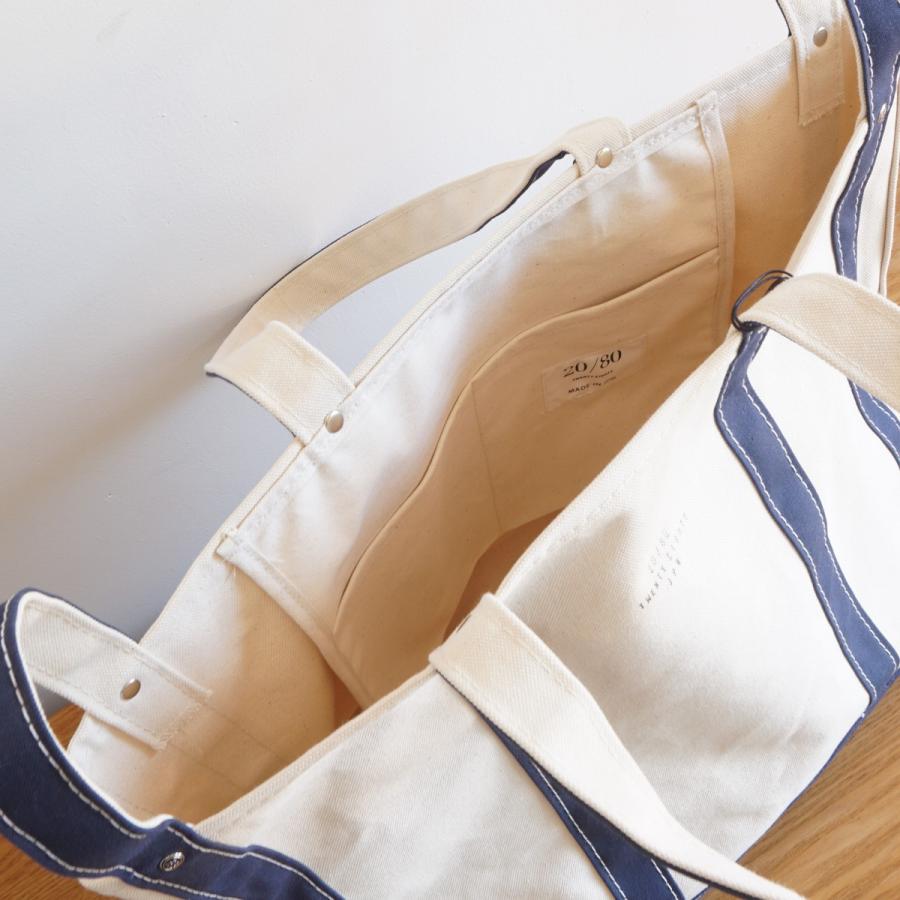 20/80｜トゥエンティーエイティー TWENTY EIGHTY CANVAS#6 4HANDLED TOTE/T083 |  | 03