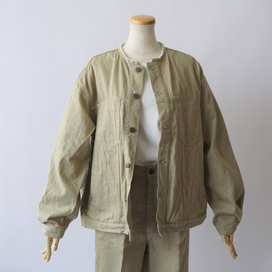JANE SMITH｜ジェーンスミス 12OZ DENIM NO CALLOR TRUCKER JACKET/22SJK-#301L |  | 02