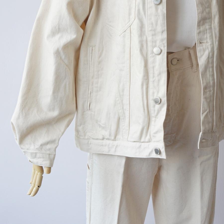 JANE SMITH｜ジェーンスミス 12OZ DENIM NO CALLOR TRUCKER JACKET/22SJK-#301L |  | 02