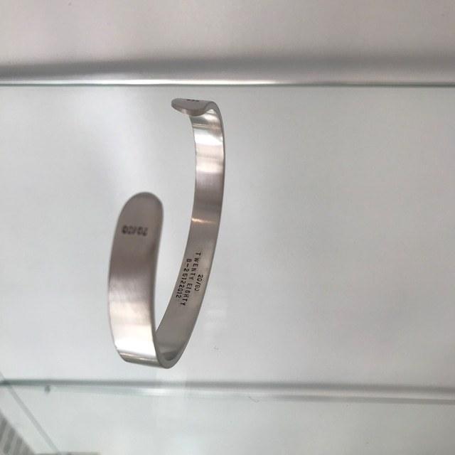 20/80｜トゥエンティーエイティー TWENTY EIGHTY SILVER IDバングル8mm/AB007 |  | 05