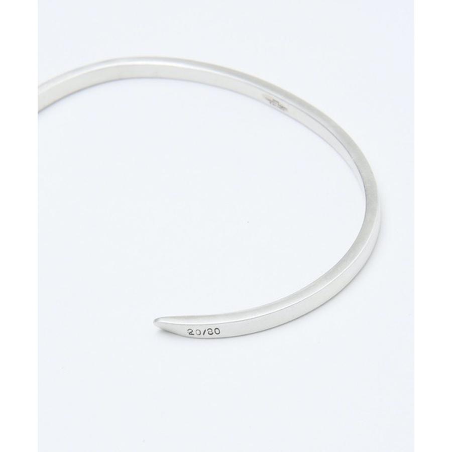 20/80｜トゥエンティーエイティー TWENTY EIGHTY SILVER IDバングル3mm/AB005 |  | 02