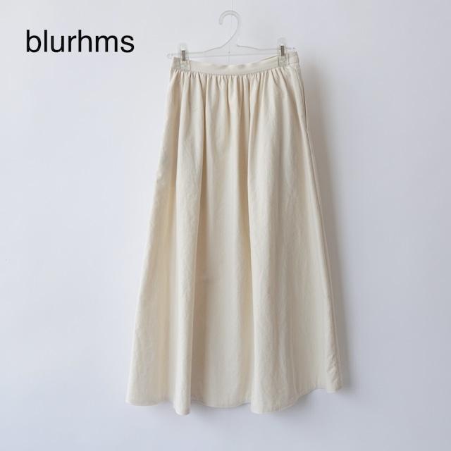 blurhms/ブラームス・Light-oz Denim Gather Skirt : Here. - 通販 