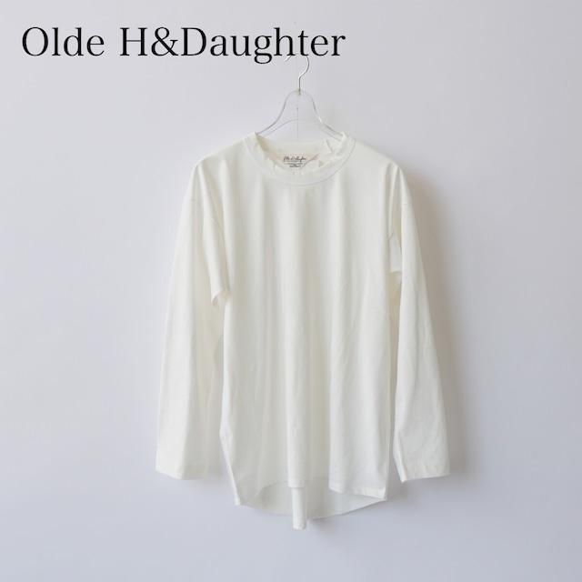 Olde H&Daughter/オールドエイチアンドドーター・COTTON PLAIN STICH L/S | 