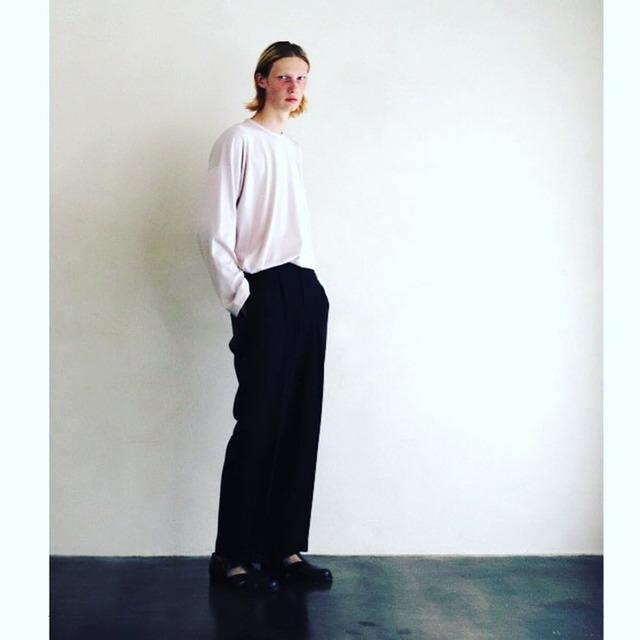 Olde H&Daughter/オールドエイチアンドドーター・COTTON PLAIN STICH L/S |  | 07