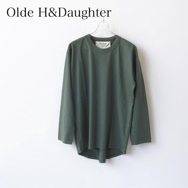 Olde H&Daughter/オールドエイチアンドドーター・COTTON PLAIN STICH L/S | 