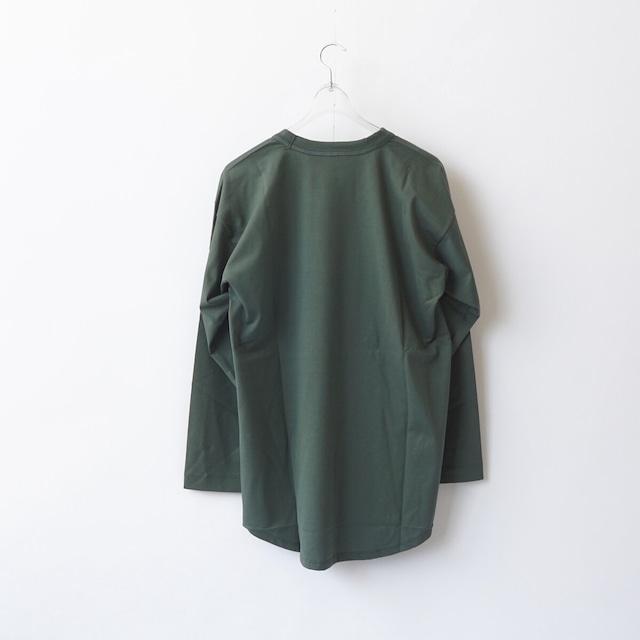 Olde H&Daughter/オールドエイチアンドドーター・COTTON PLAIN STICH L/S |  | 01