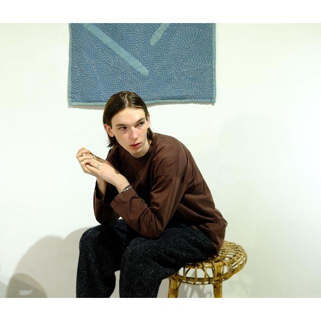 Olde H&Daughter/オールドエイチアンドドーター・COTTON PLAIN STICH L/S |  | 08