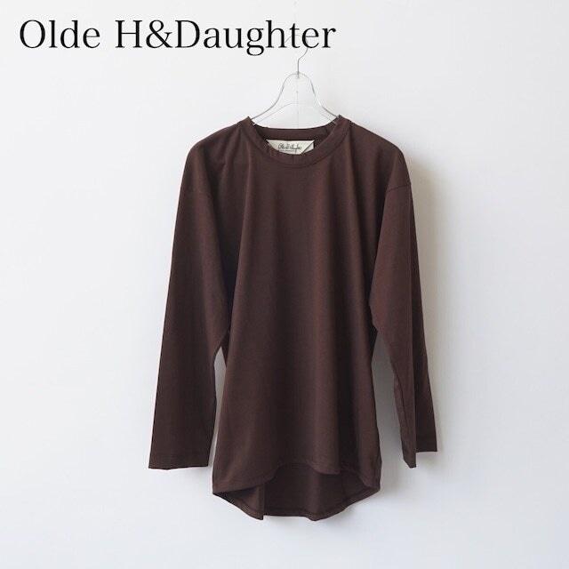 Olde H&Daughter/オールドエイチアンドドーター・COTTON PLAIN STICH L/S | 