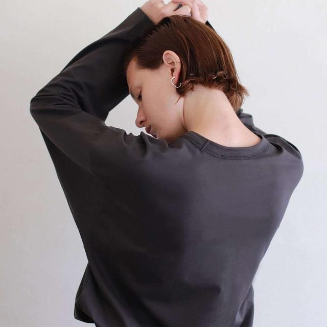 Olde H&Daughter/オールドエイチアンドドーター・COTTON PLAIN STICH L/S |  | 08