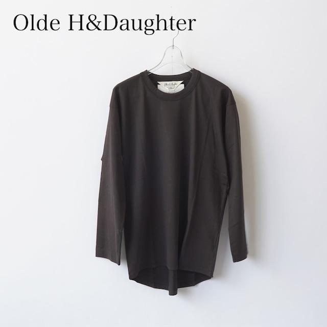 Olde H&Daughter/オールドエイチアンドドーター・COTTON PLAIN STICH L/S | 