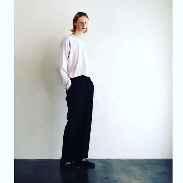 Olde H&Daughter/オールドエイチアンドドーター・COTTON PLAIN STICH L/S |  | 07