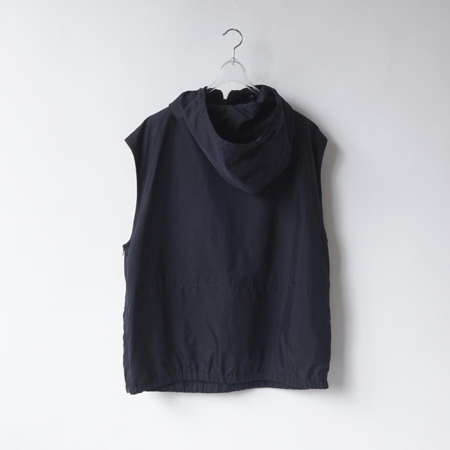 JANE SMITH/ジェーンスミス・Cotton Nylon Miltary Hood P/O Vest |  | 01
