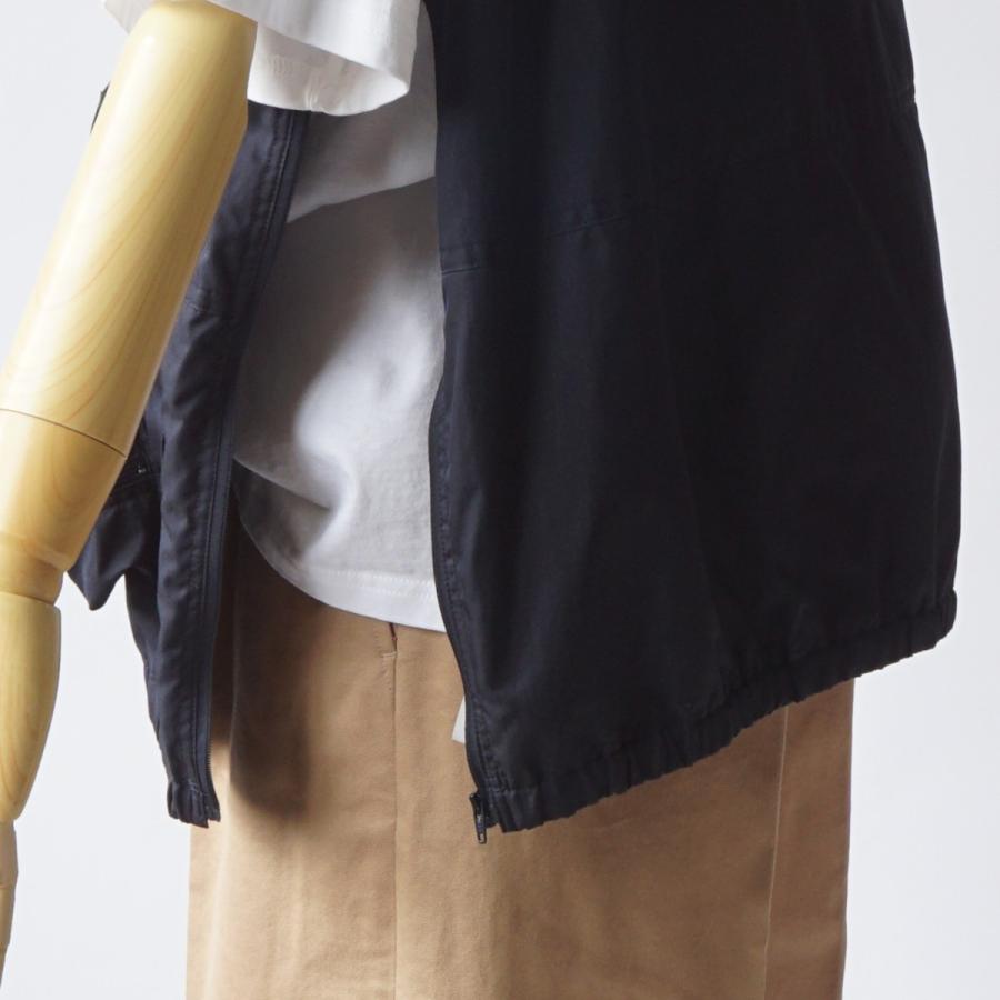 JANE SMITH/ジェーンスミス・Cotton Nylon Miltary Hood P/O Vest |  | 07