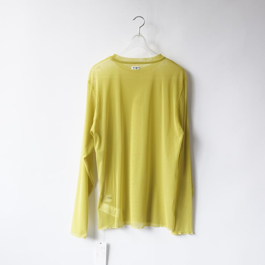 JANE SMITH/ジェーンスミス・Nylon Sheer Net Long Sleeve T-shirt |  | 01