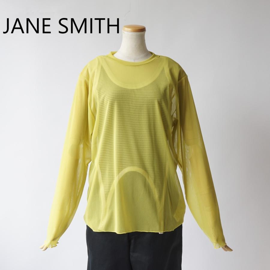 JANE SMITH/ジェーンスミス・Nylon Sheer Net Long Sleeve T-shirt |  | 02