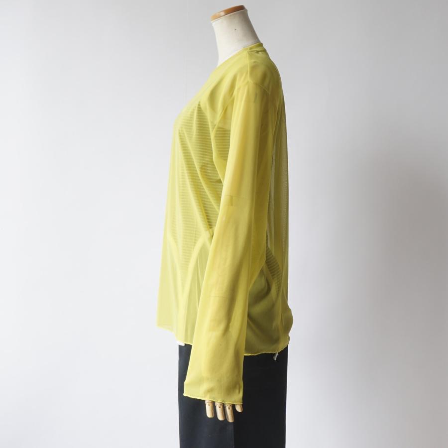 JANE SMITH/ジェーンスミス・Nylon Sheer Net Long Sleeve T-shirt |  | 05