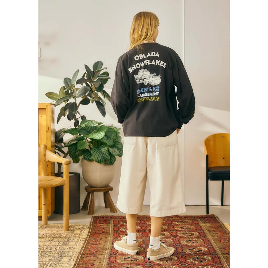 Oblada/オブラダ・Snowflakes long tee |  | 02