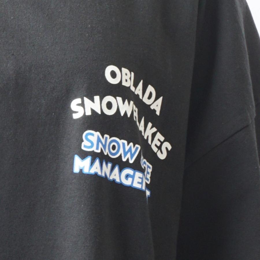 Oblada/オブラダ・Snowflakes long tee |  | 03
