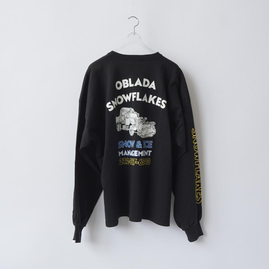 Oblada/オブラダ・Snowflakes long tee |  | 07