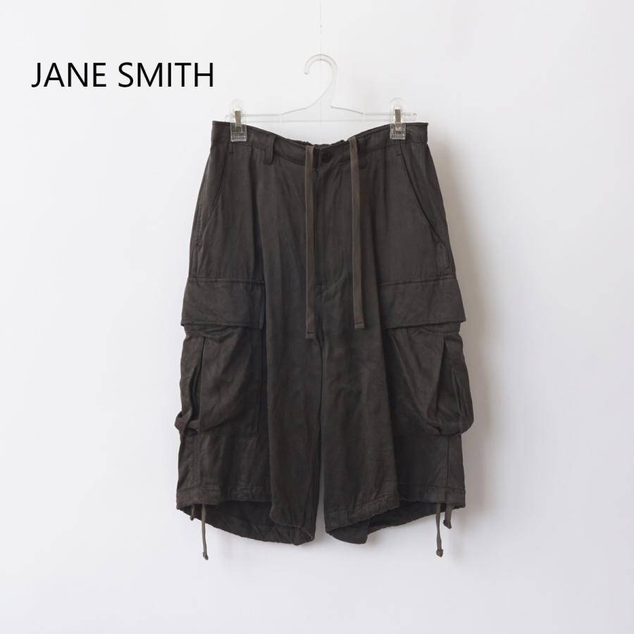 sale　セール20% off JANE SMITH/ジェーンスミス・Washed cupro 6 pocket shorts | 