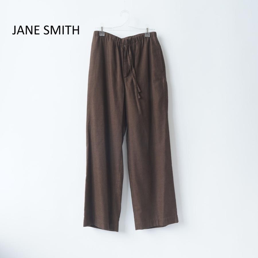 JANE SMITH｜ジェーンスミス　Cotton Lyocell flannel mini check pajama pants | 