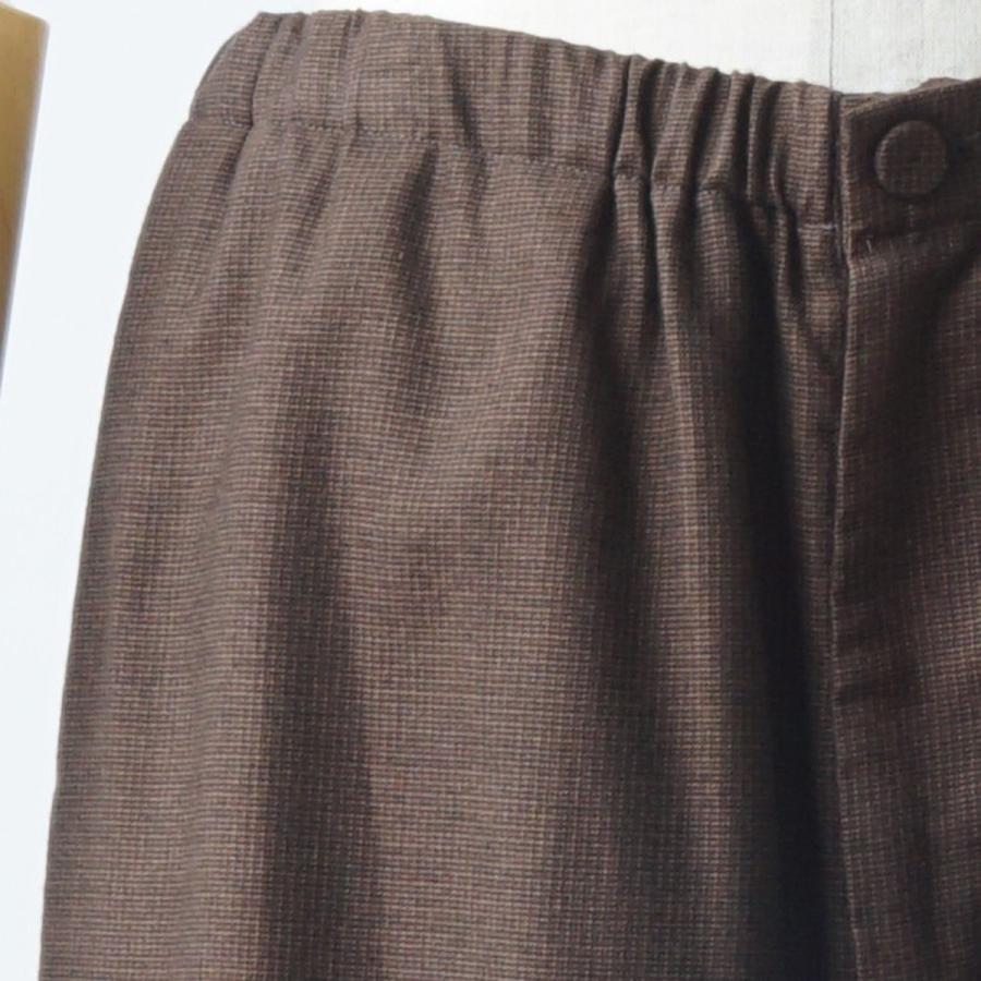 JANE SMITH｜ジェーンスミス　Cotton Lyocell flannel mini check pajama pants |  | 03