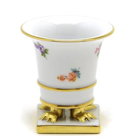 ヘレンド 花瓶 ミルフルール 飾り壺 花活け 手描き 磁器製 花器