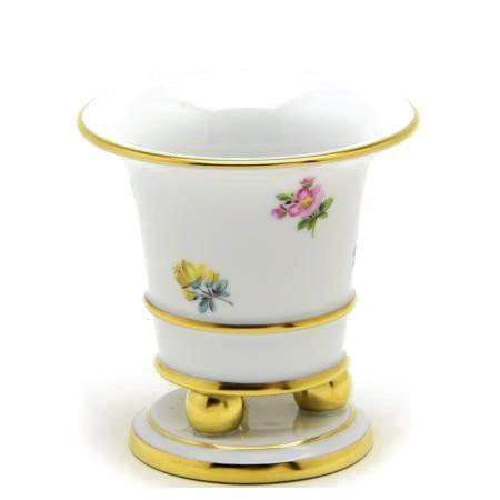 ヘレンド(Herend) エンパイアVASE(ミニ)三玉脚(高さ:7.5cm) ミルフルール(06424/MF) ハンドメイド 花瓶 飾り物 送料無料 ギフト包装無料(純正ボックス使用) 新品_3