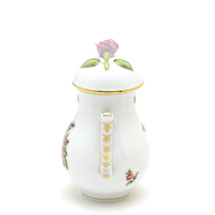 ヘレンド コーヒーポット(ミニ) 小さな薔薇の花束・ピンク ヘレンド コーヒーポット(ミニ) 小さな薔薇の花束・ピンク