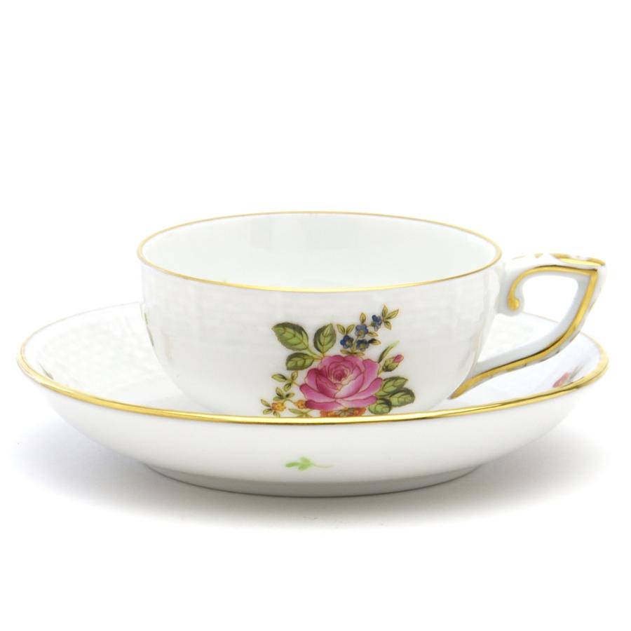 ヘレンド エスプレッソカップ 小さな薔薇の花束ピンク (00714) 手描き 食器 Herend