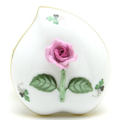 ヘレンド（HEREND） ウィーンの薔薇・シンプル(06005/VRHS) ハート形