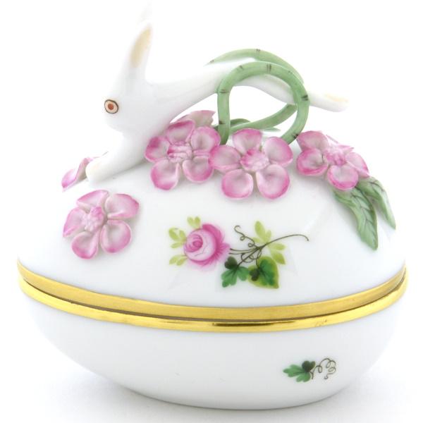 ヘレンド（HEREND） ウィーンの薔薇・シンプル(06054/VRHS) 卵形小物