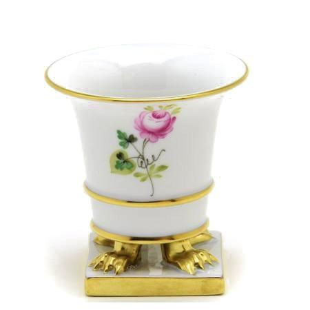 ヘレンド 花瓶 ウィーンの薔薇・シンプル ミニアンピールベース ヘレンド 花瓶 ウィーンの薔薇・シンプル ミニアンピールベース