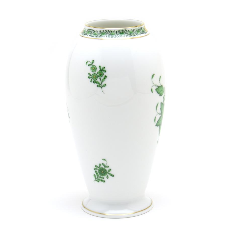 ヘレンド アポニーグリーン フラワーポット