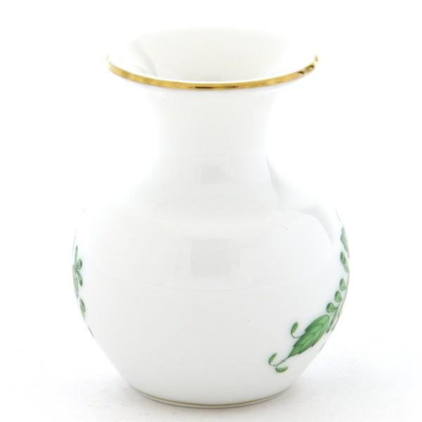 ヘレンド（HEREND） ミニ花瓶(高さ:6.7cm) アポニーグリーン(07193/AV