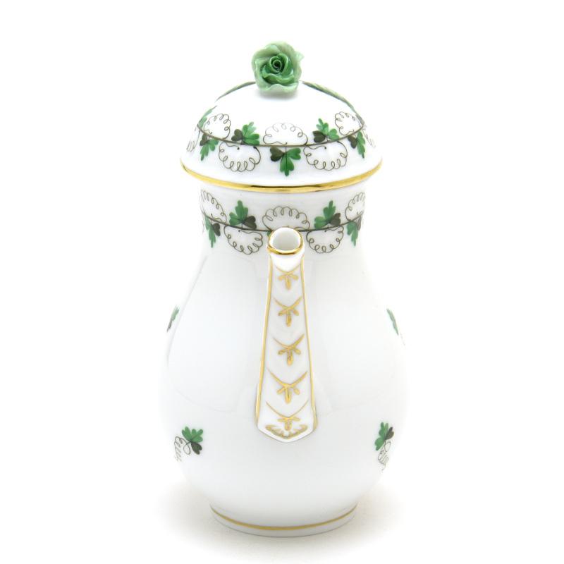 ヘレンド(Herend) コーヒーポット(S)(300cc)薔薇飾り パセリ(00616/PE) ハンドメイド 手描き 磁器製 洋食器 送料無料 ギフト包装無料(純正ボックス使用)【新品】_6