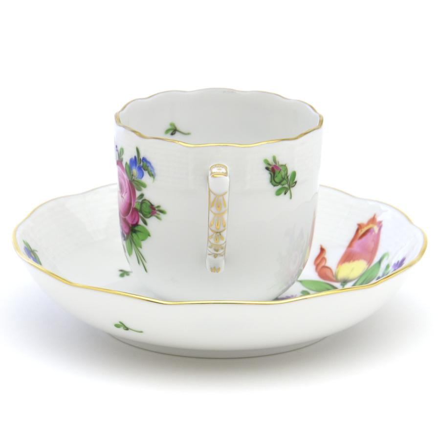 ヘレンド(Herend) コーヒーカップ(160cc)＆ソーサー チューリップの花束(00707/BT-2)手描き 食器 送料無料 ギフト包装無料(純正ボックス使用) ハンガリー製 新品_3