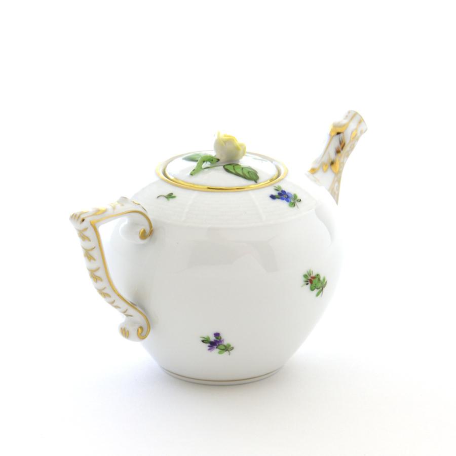 特価品コーナー☆ヘレンド ティーポット(ミニ) チューリップの花束(BT