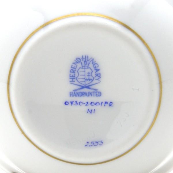 ヘレンド 兼用カップ プチローズ 珈琲 紅茶碗皿 手描き 磁器製 ヘレンド 兼用カップ プチローズ 珈琲 紅茶碗皿 手描き 磁器製