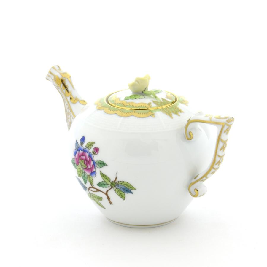国内外の人気ヘレンド ティーポット(ミニ) ヴィクトリア装飾