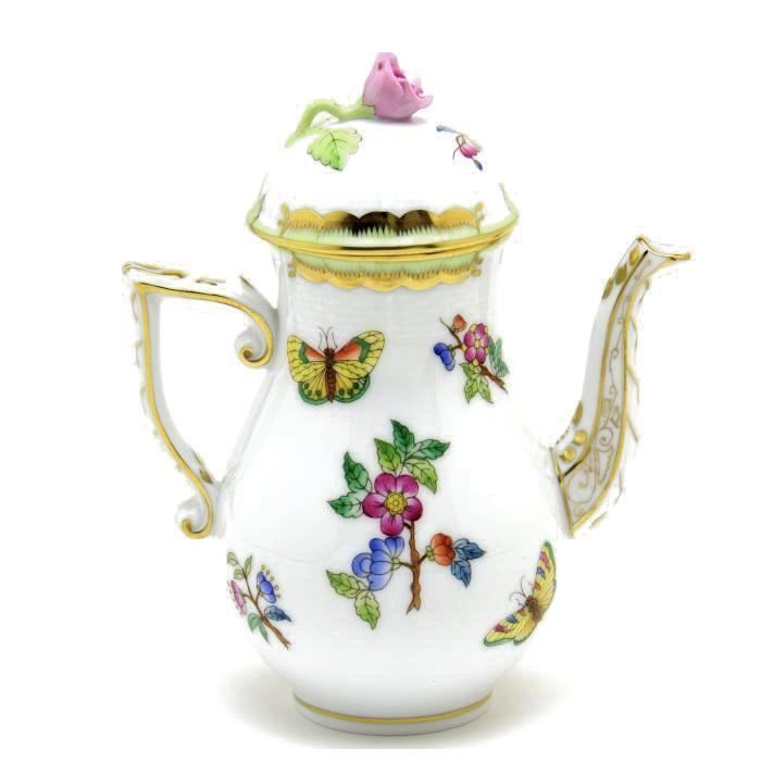ヘレンド(Herend) コーヒーポット(S)(300cc)薔薇飾り ヴィクトリアブーケ装飾バリエーション(00616/VBA)ハンドメイド 手描き 食器 送料無料 ギフト包装無料 新品_2